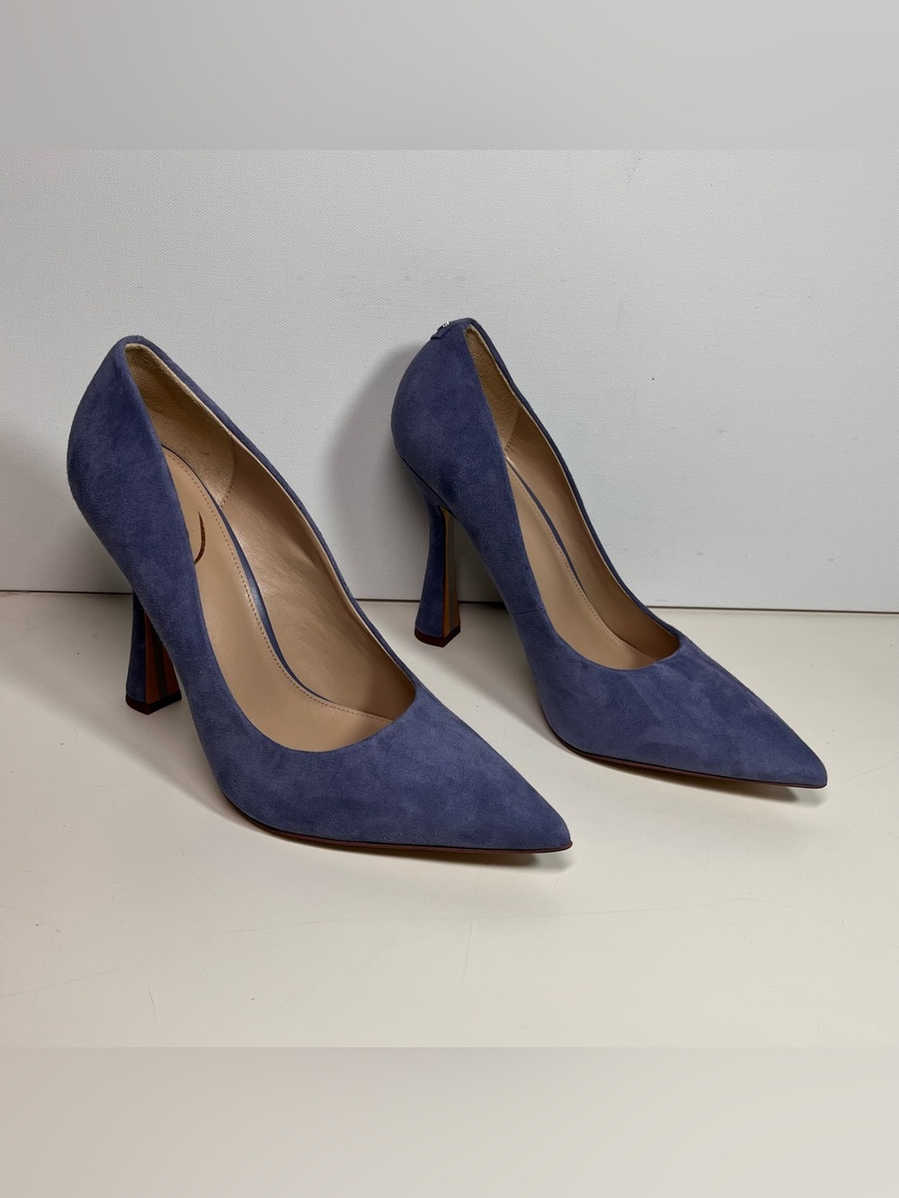 Sam Edelman Antonia Suede Pointed-Toe Heels